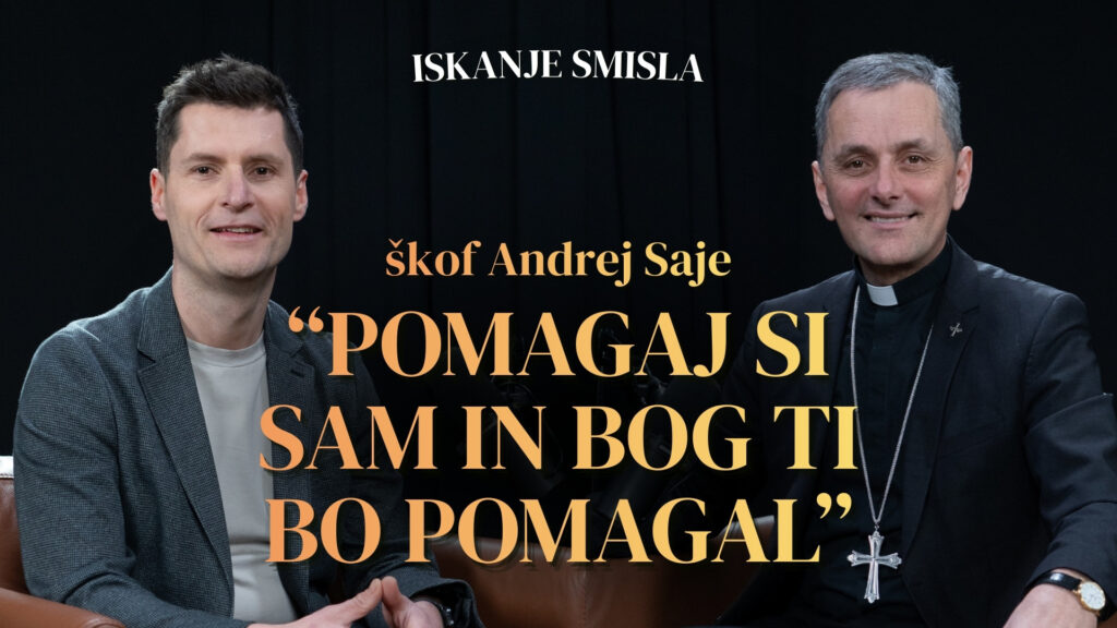 Škof Andrej Saje iskreno o celibatu, sodobni veri, škandalih v Cerkvi in obisku pri papežu